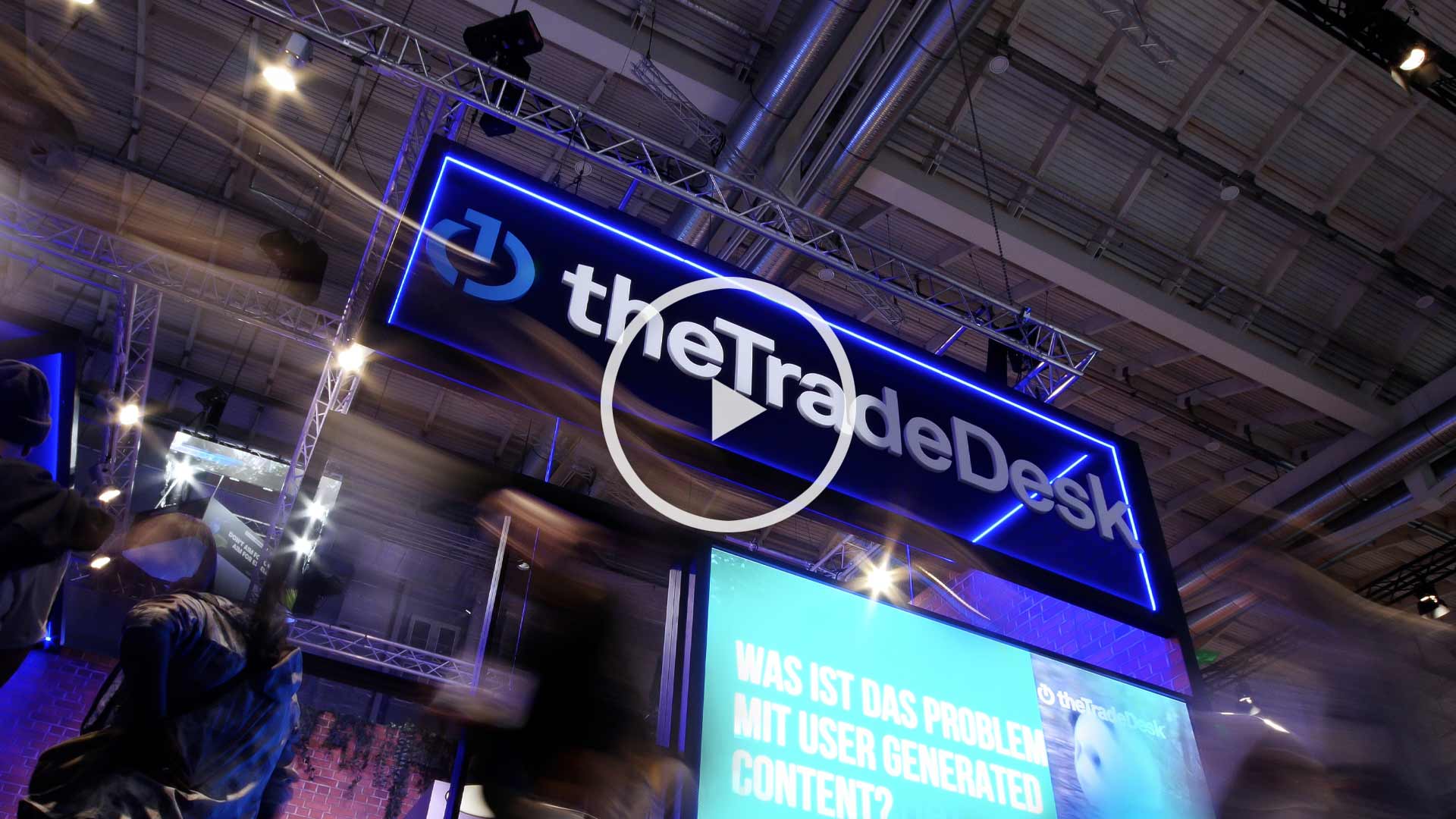 Messefilm OMR Hamburg – TheTradeDesk Messestand